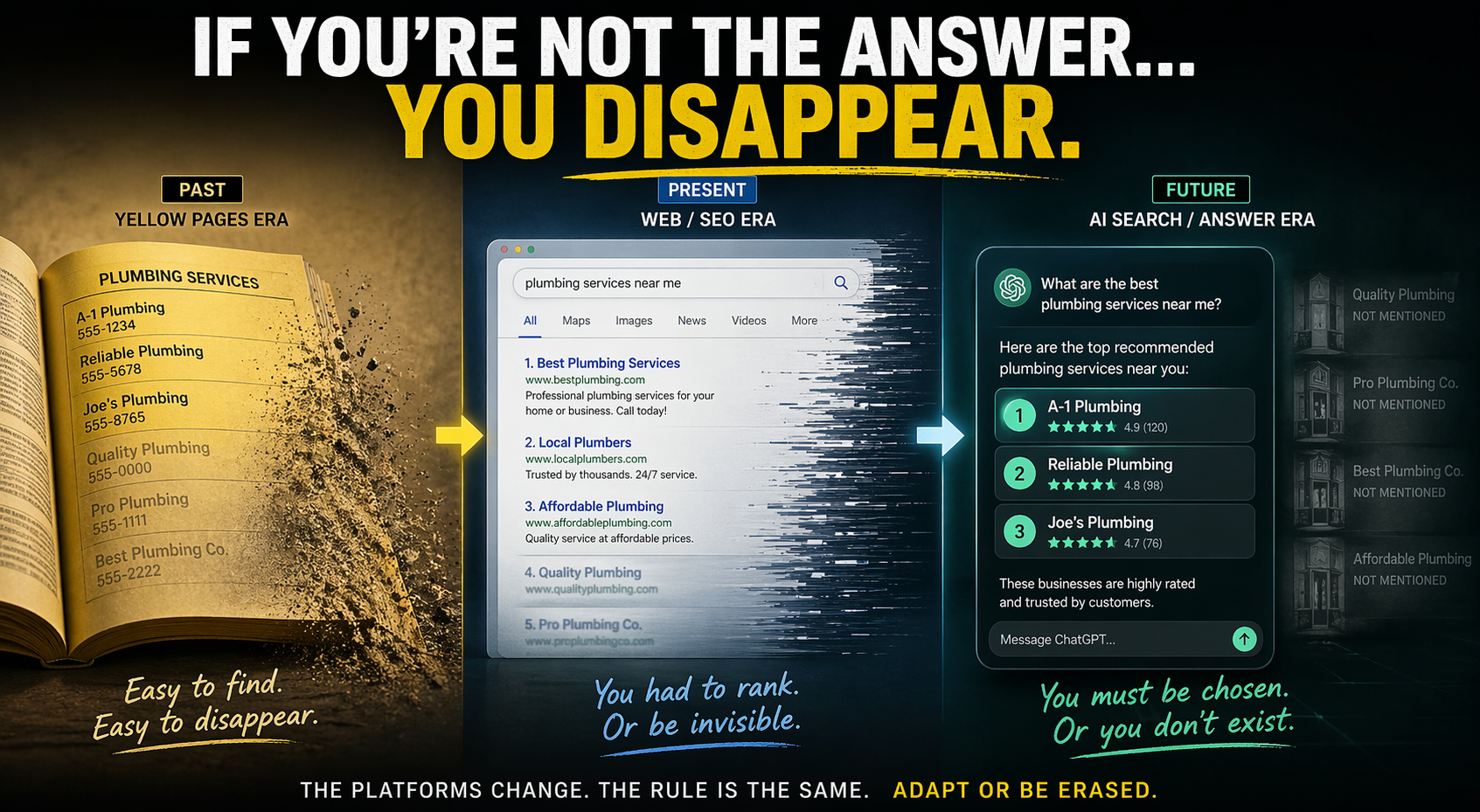 I've Watched Businesses Disappear Twice. AI Is About to Do It Again.
